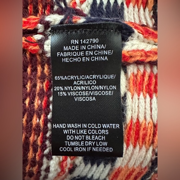 Maxsport Women's Long Cardigan Sweater Tribal or Aztec Pattern (681) - Picture 10 of 10